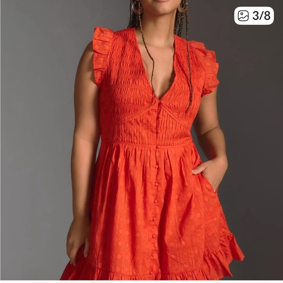 Anthropologie The Peregrine Mini Dress XS - Picture 6 of 6